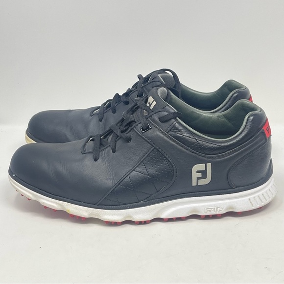 FootJoy Pro SL Golf Shoes Mens 8 M Black Spikeless Turf Classic FJ 53594 main image 11